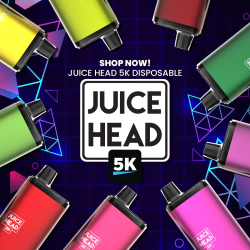 Juice Head Bars 5000 Puffs Rechargeable Disposable Vape 10ct/Display
